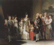 family of carlos lv Francisco Goya